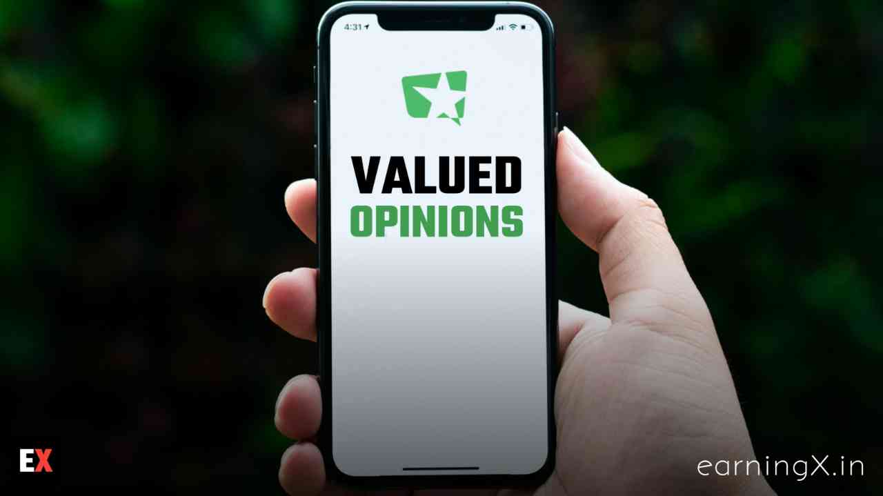 Valued Opinions वेबसाइट से पैसे कमाएं - Valued Opinions Review