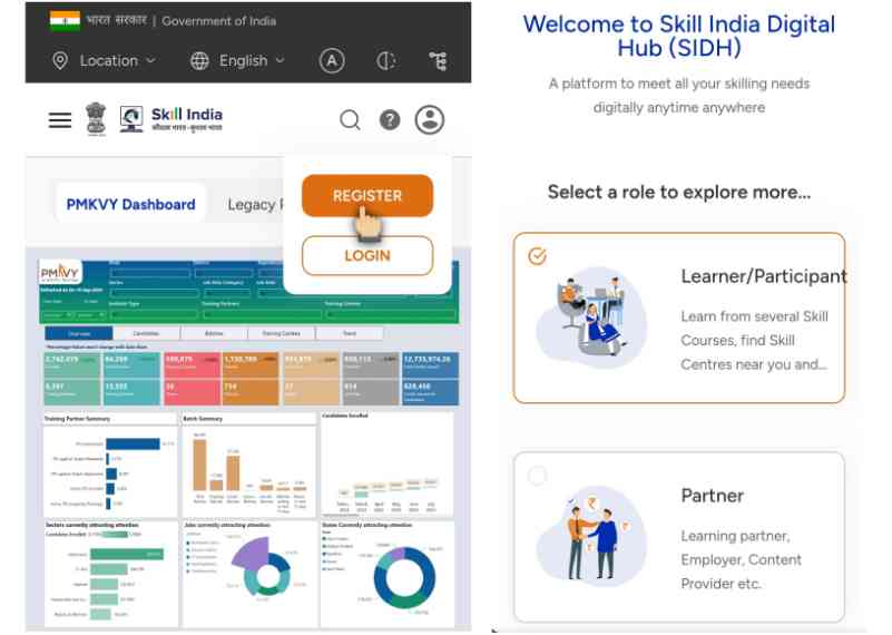 PM Kaushal Vikas Yojana online apply process 